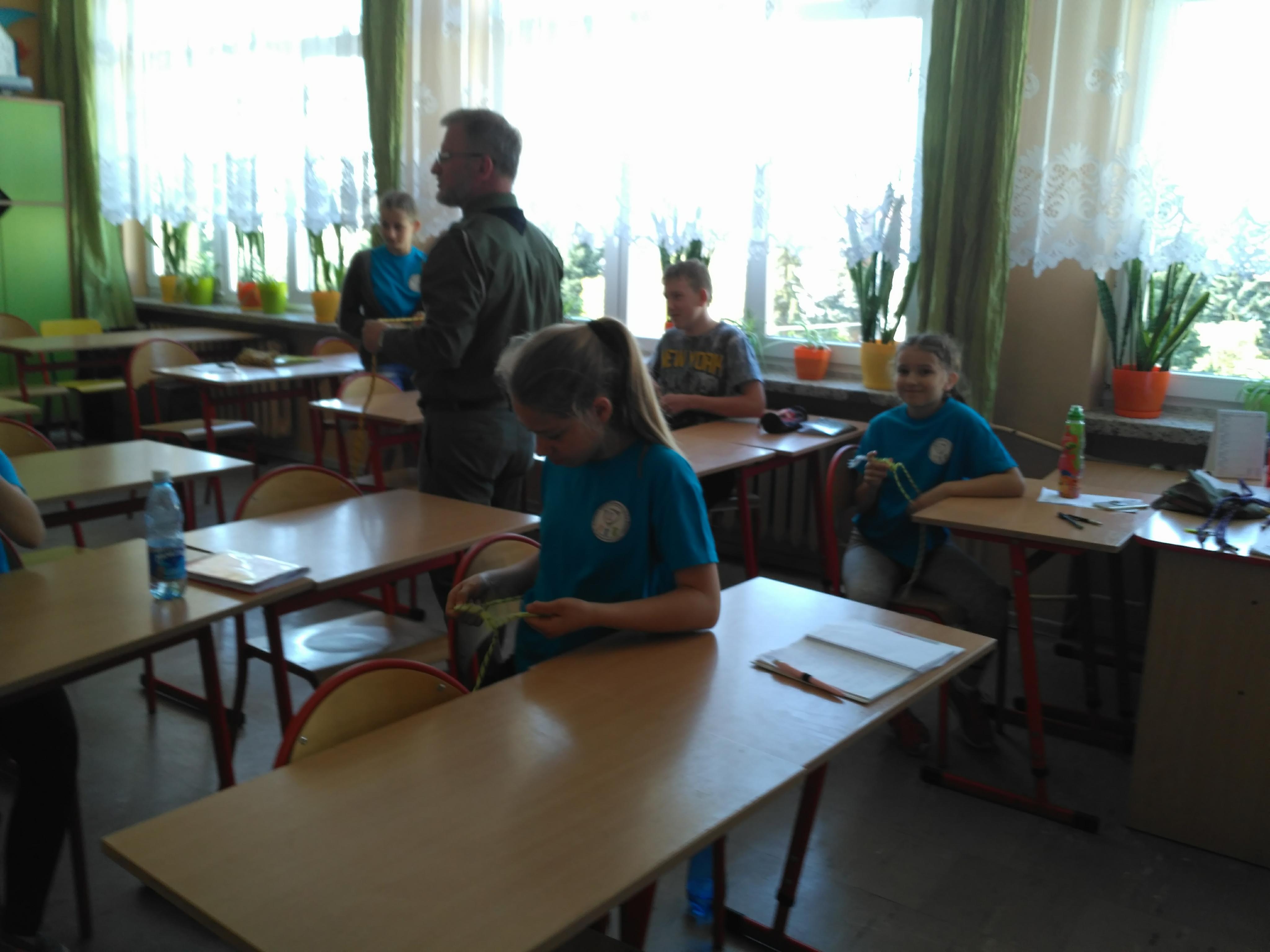 Szczep Bohaterów Września na harcerskiej akademii