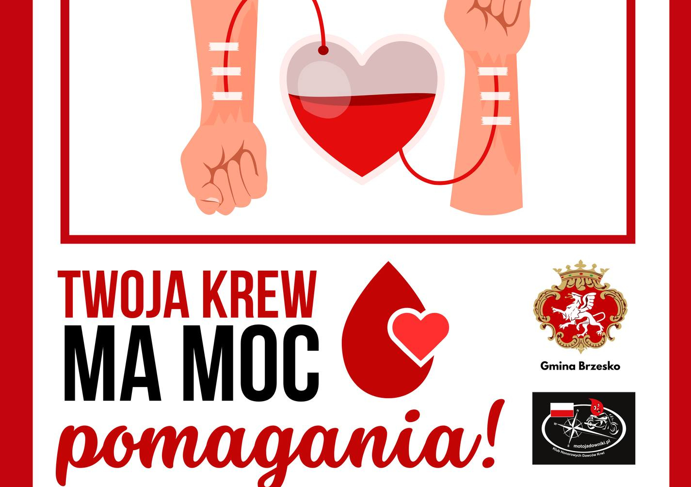 Zapraszamy na akcję krwiodawstwa