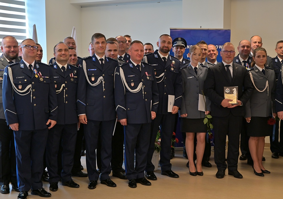 Brzescy policjanci świętują