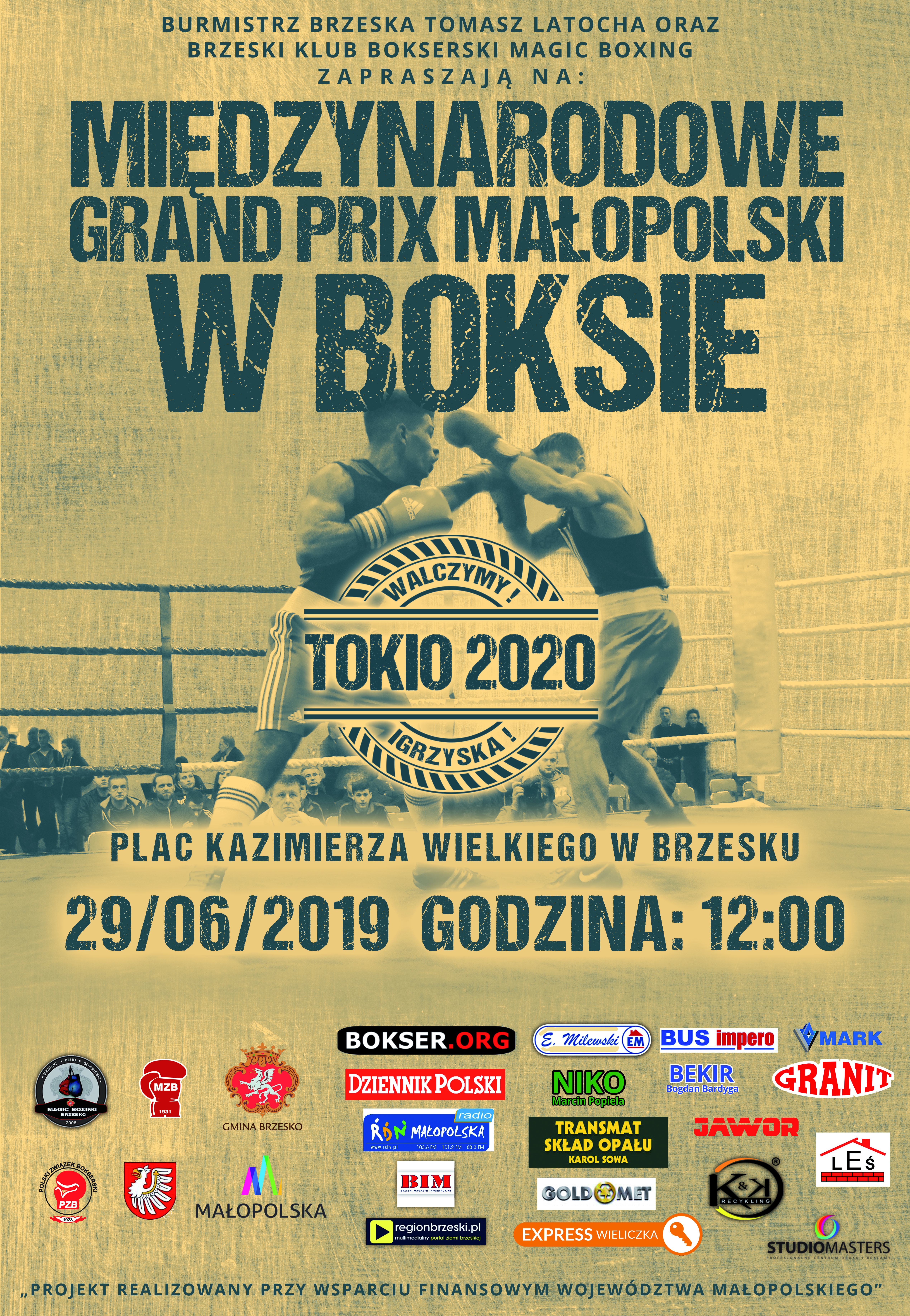 Boks na Placu Kazimierza Wielkiego