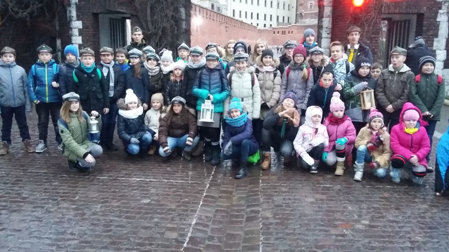 Harcerskie BOŻE NARODZENIE w PSP 2 Brzesko