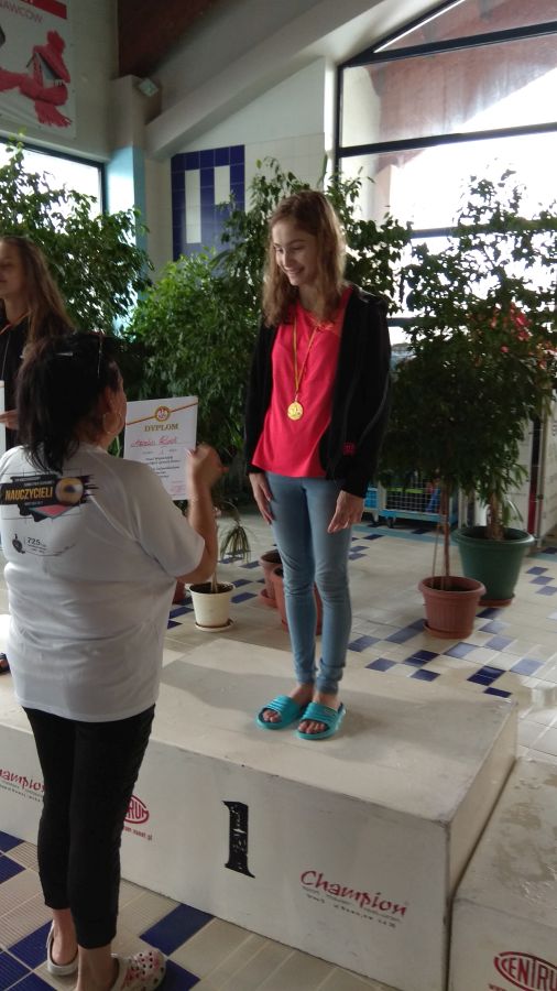 Amelia Marek najlepszą żabkarką