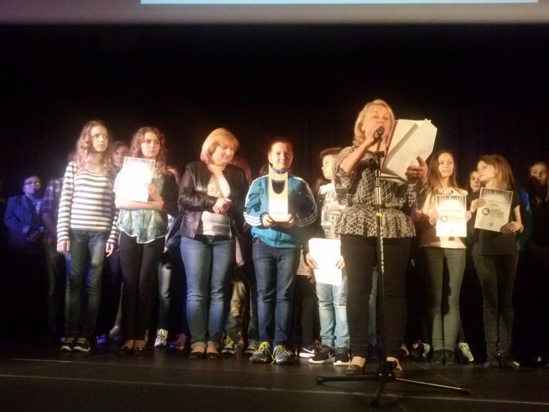 Diamentowe Lustro dla PSP Nr2 w Brzesku