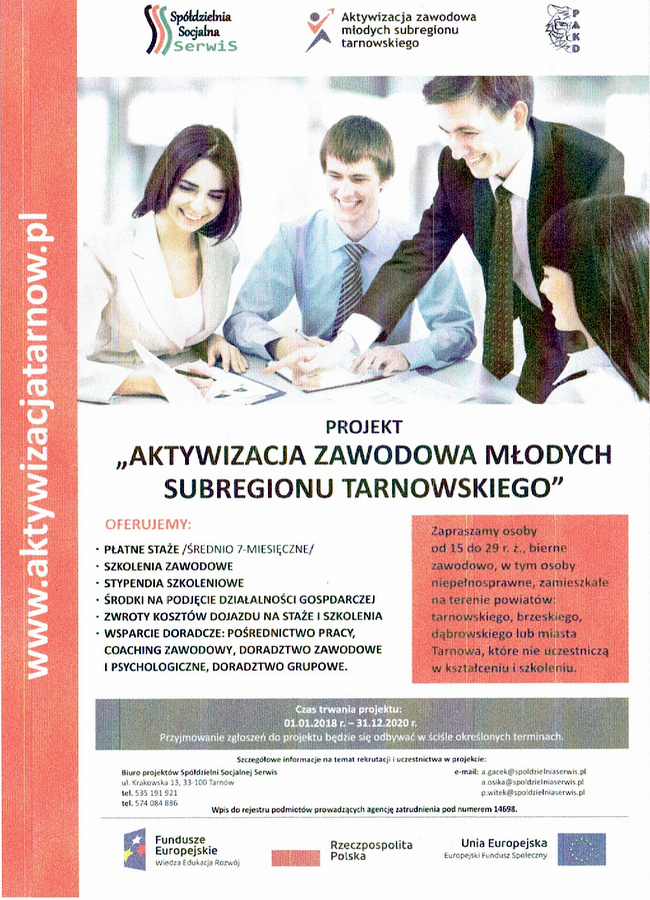 Aktywizacja zawodowa młodych