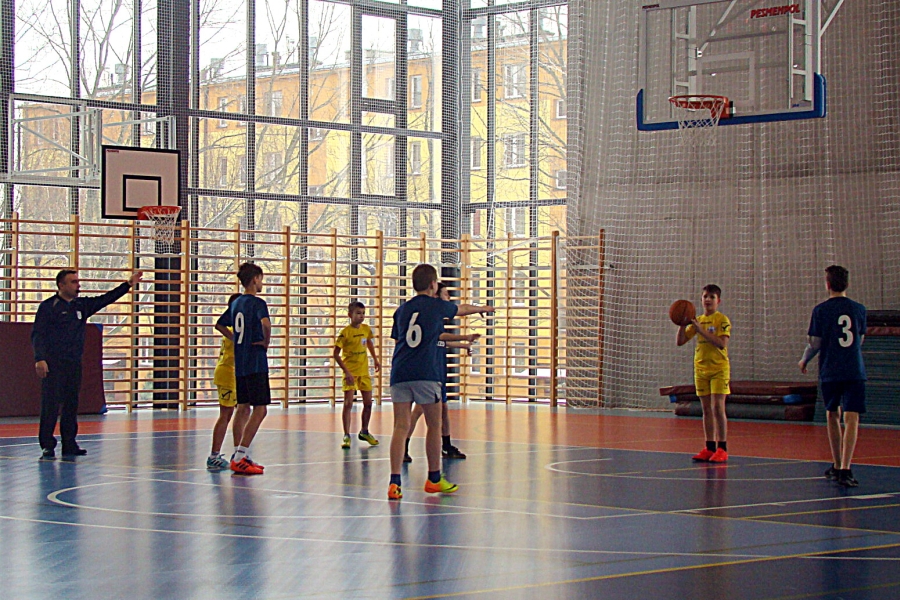 Minipiłka koszykowa chłopców