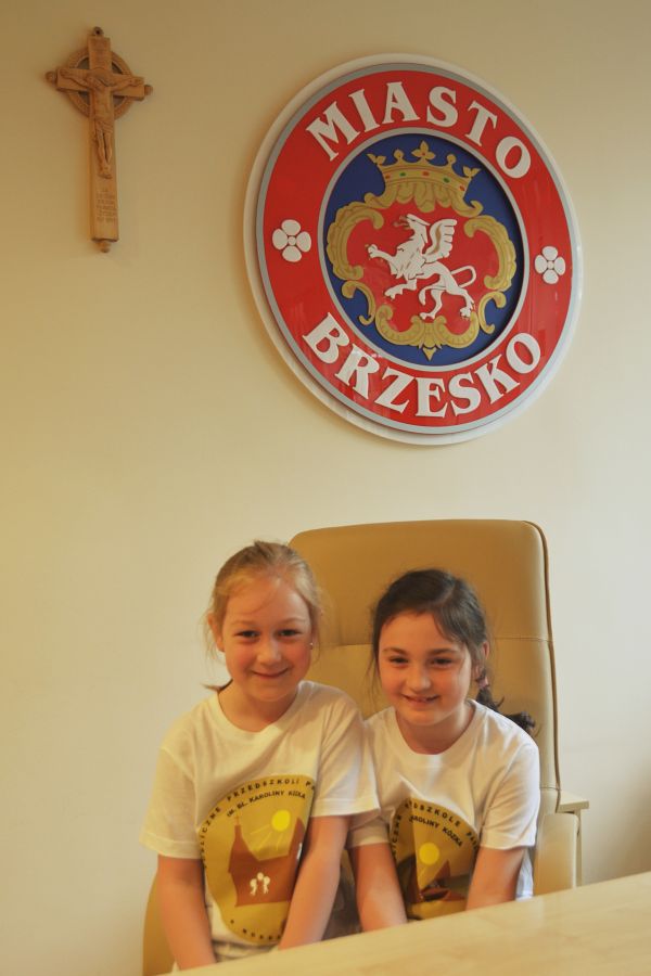 Przedszkolaki z Mokrzysk z wizytą w urzędzie