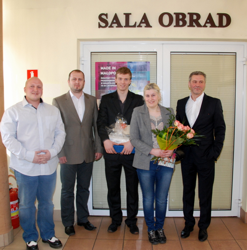 Podziękowania dla reprezentanta Polski