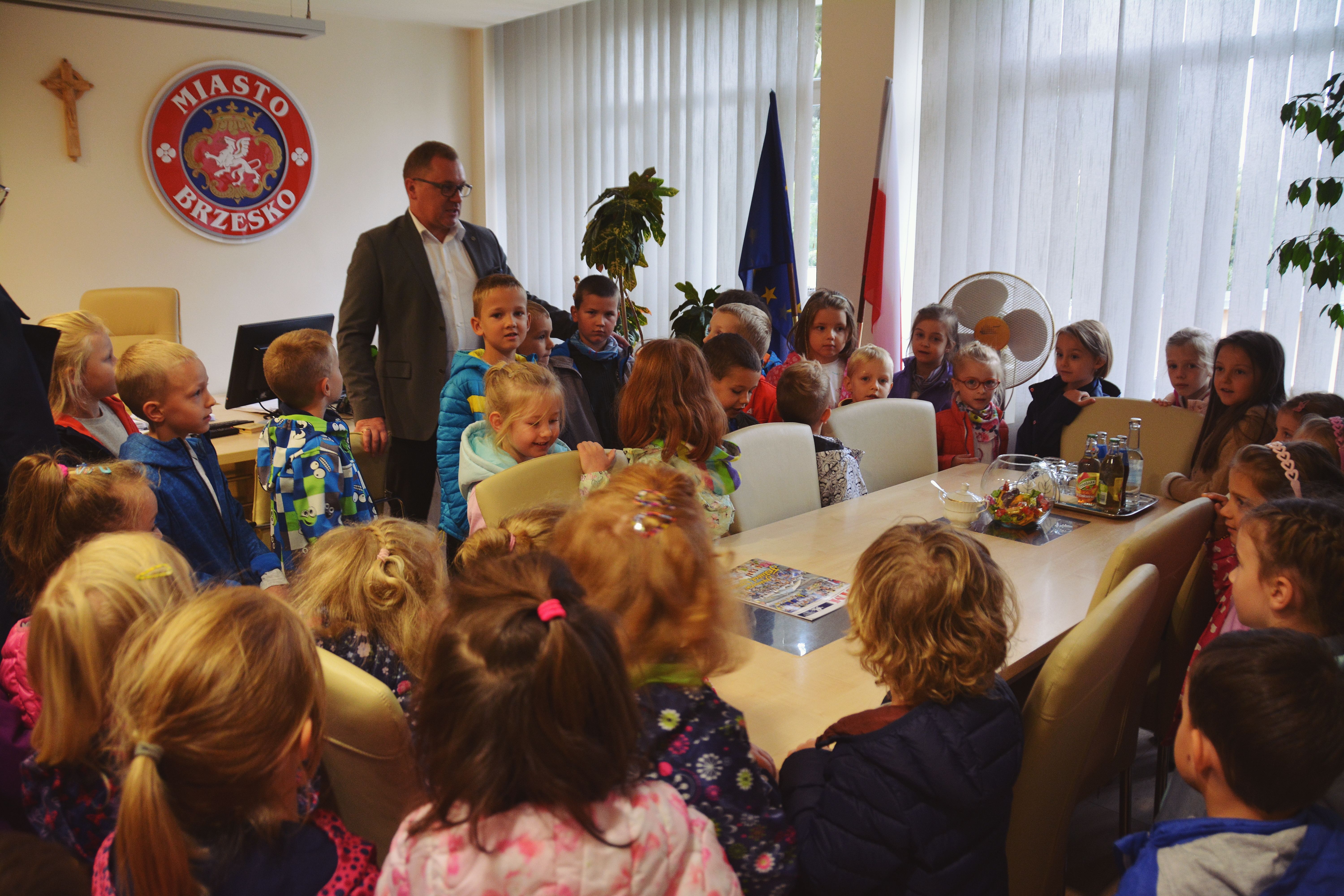 Przedszkolaki w urzędzie