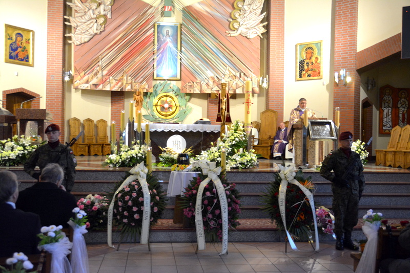 Ostatnie pożegnanie śp. Marii Maj