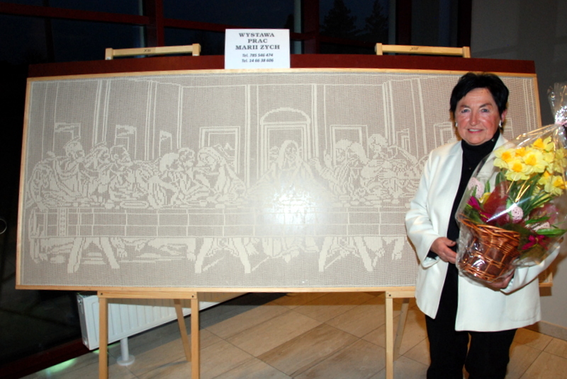 Życie Jezusa szydełkiem malowane