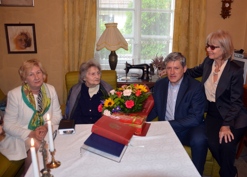 103. urodziny Janiny Kaczmarowskiej