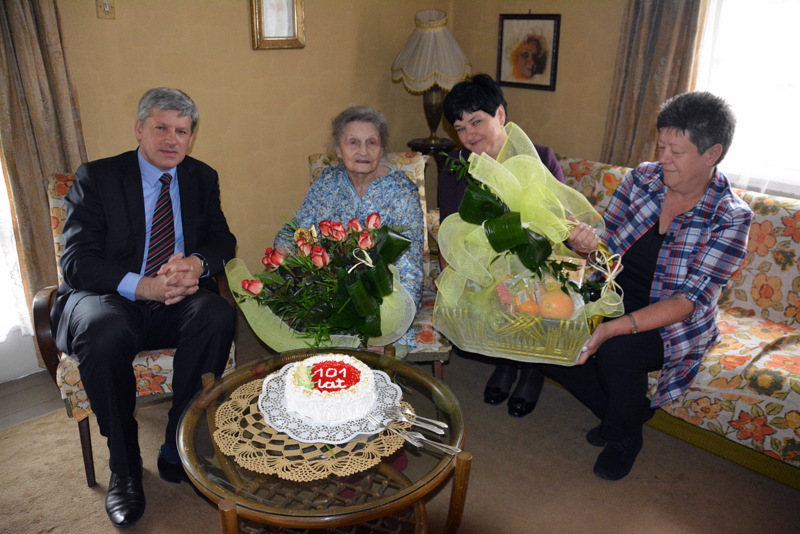 101. urodziny Janiny Kaczmarowskiej