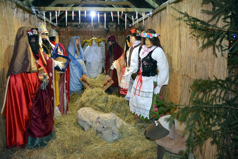 Szopka bożonarodzeniowa poświęcona