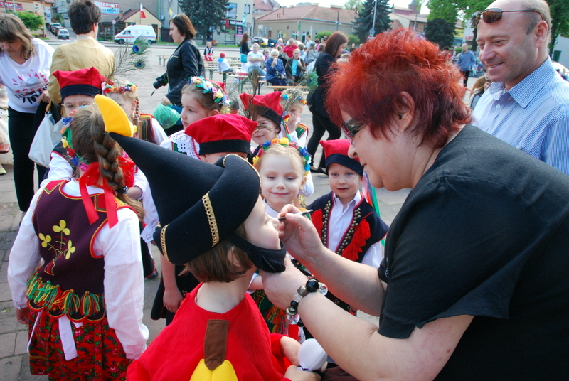 Brzesko w barwach narodowych