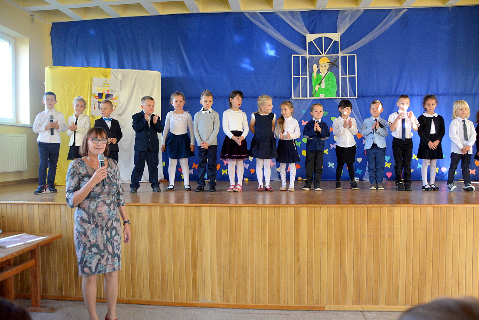 Dzień papieski w przedszkolu w Szczepanowie