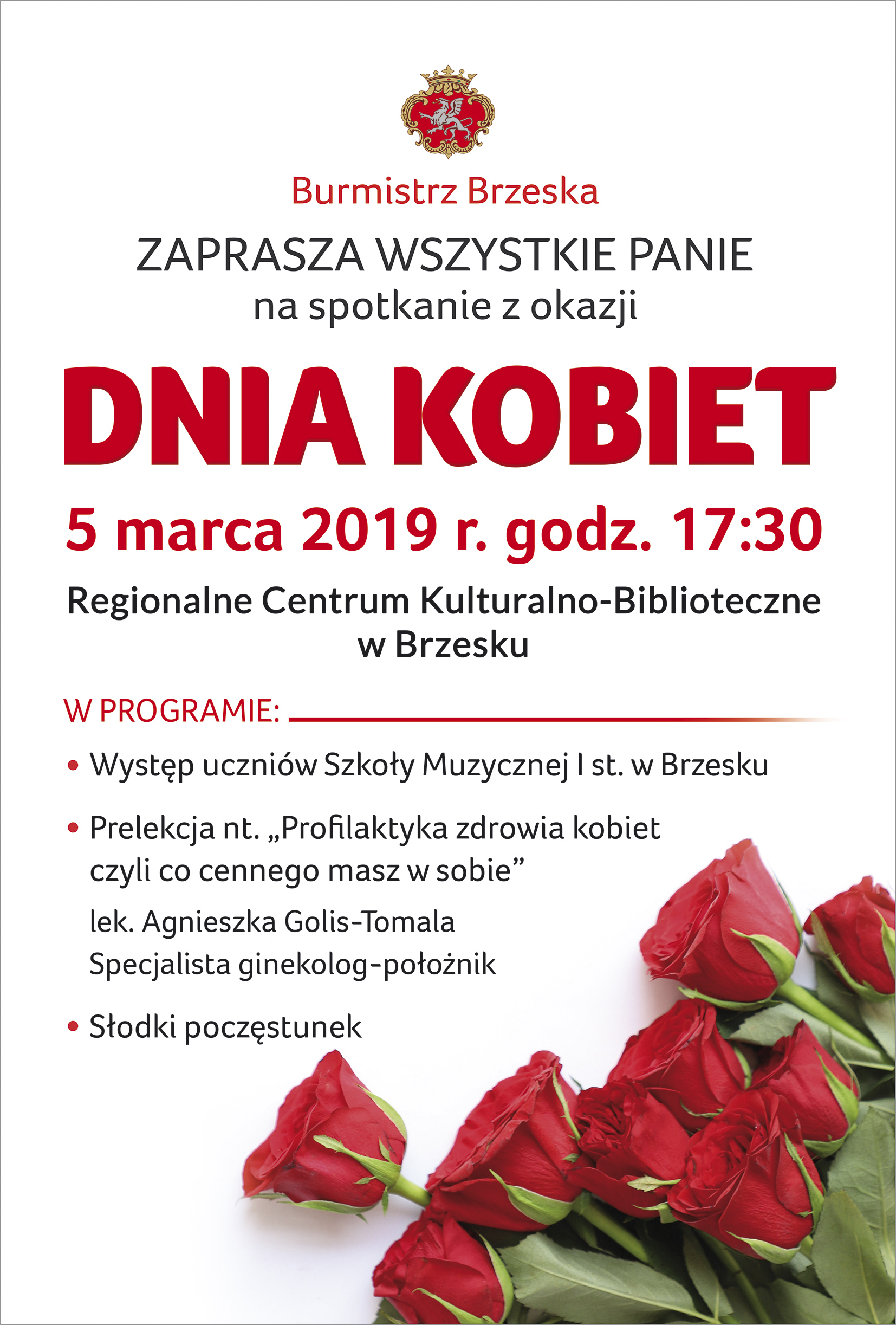 Zaproszenie na Dzień Kobiet