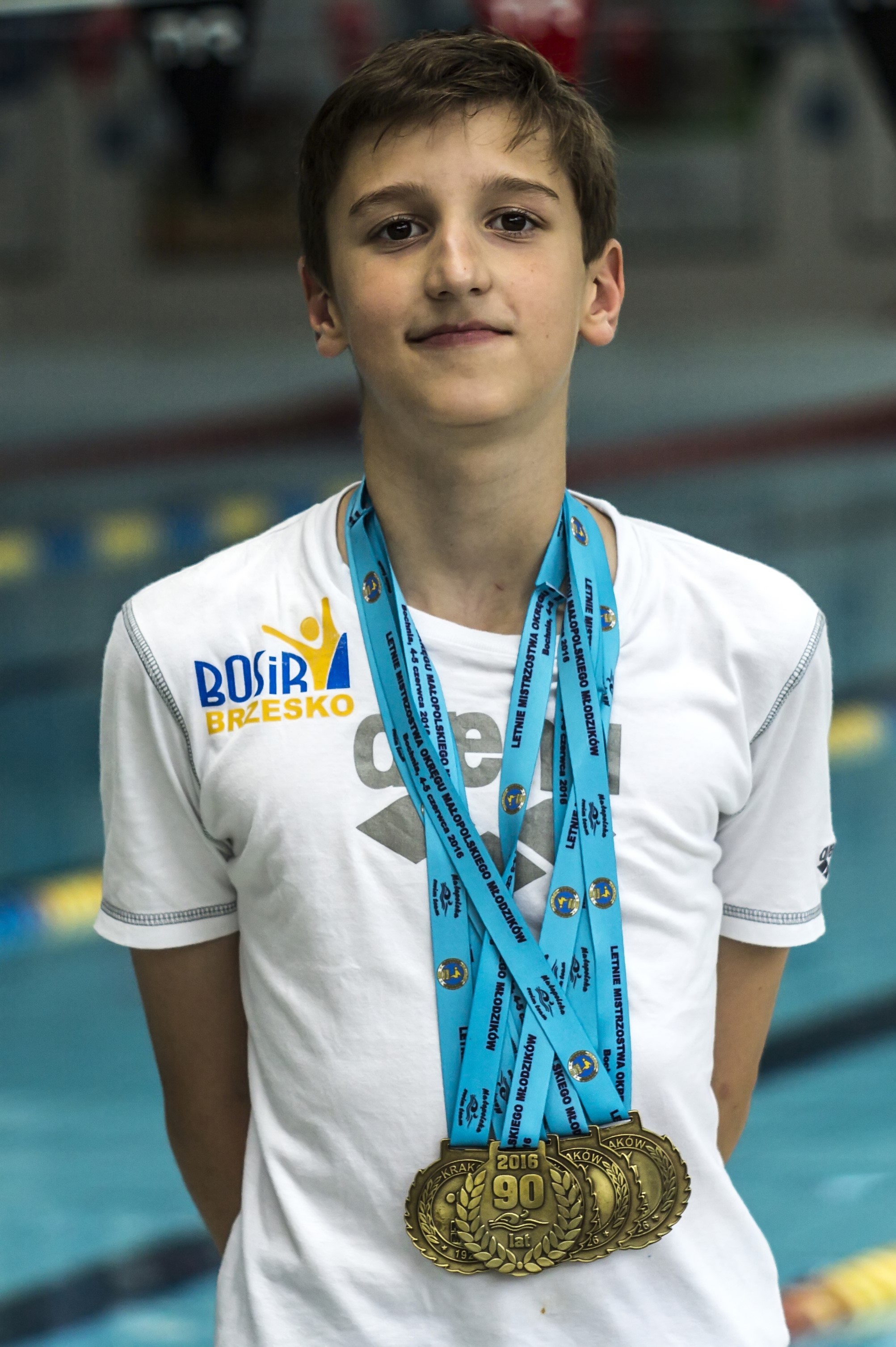 Ksawery Masiuk z BOSiR z medalami