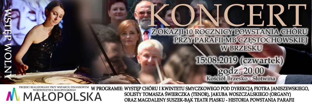 Koncert w kościele Matki Bożej Częstochowskiej w Słotwinie