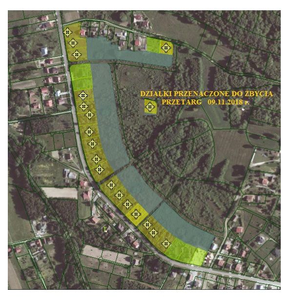 Przetarg ustny na zbycie  niezabudowanej nieruchomości gruntowej położonej w Mokrzyskach