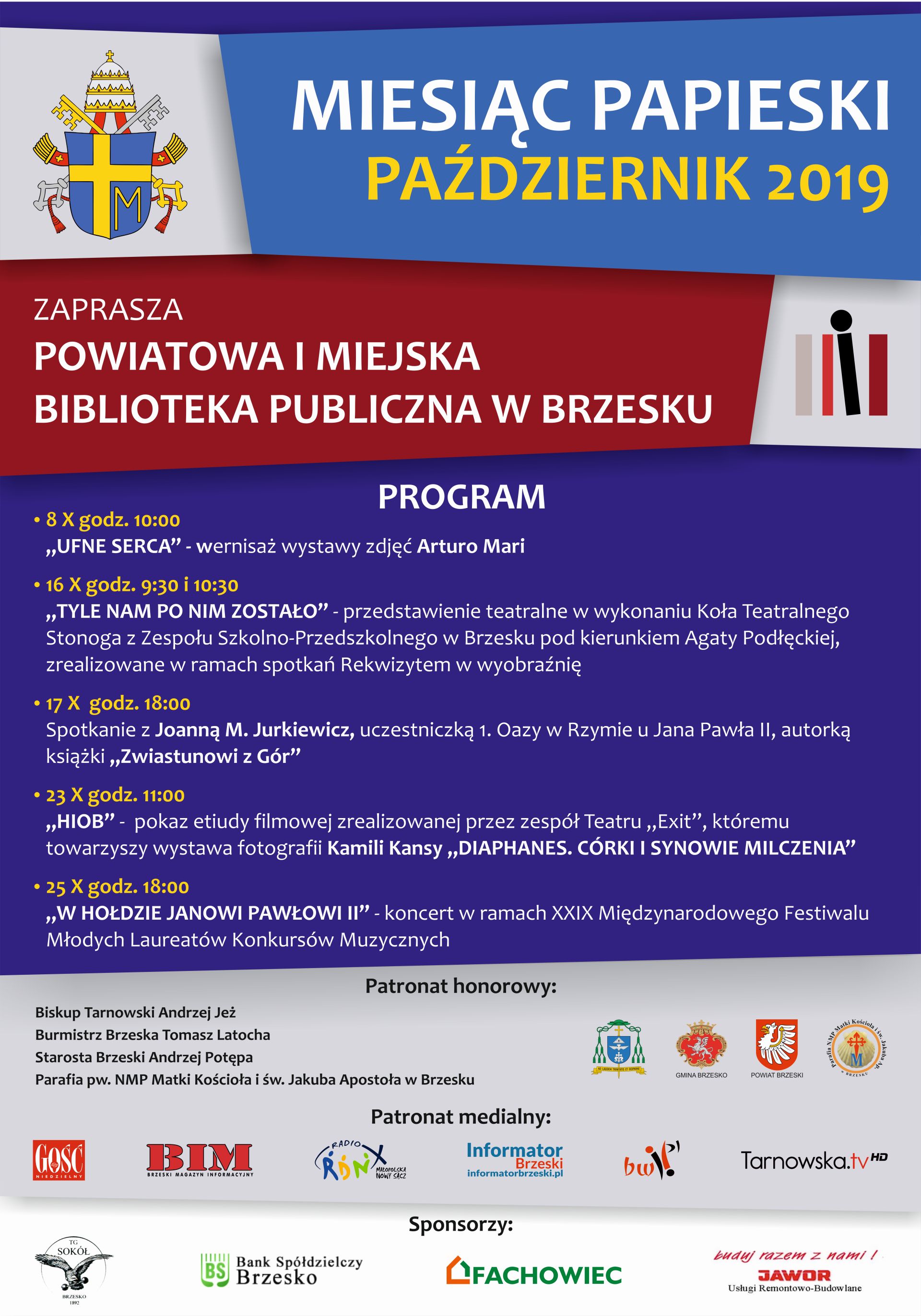 Miesiąc papieski w bibliotece