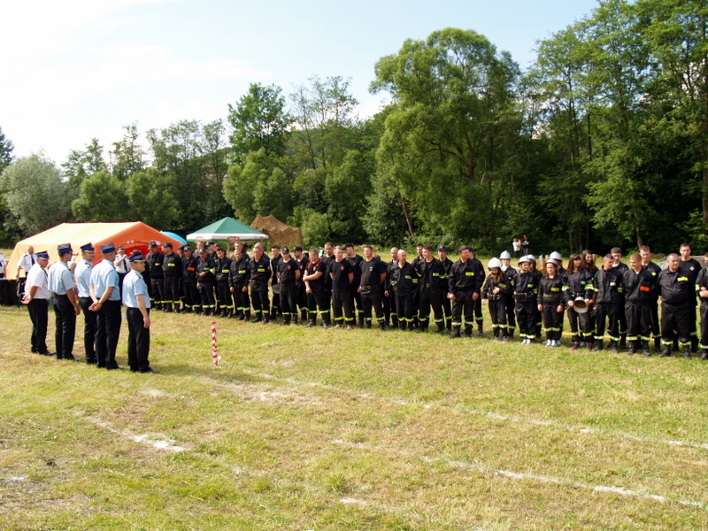 Zawody sportowo-pożarnicze w Porębie Spytkowskiej 