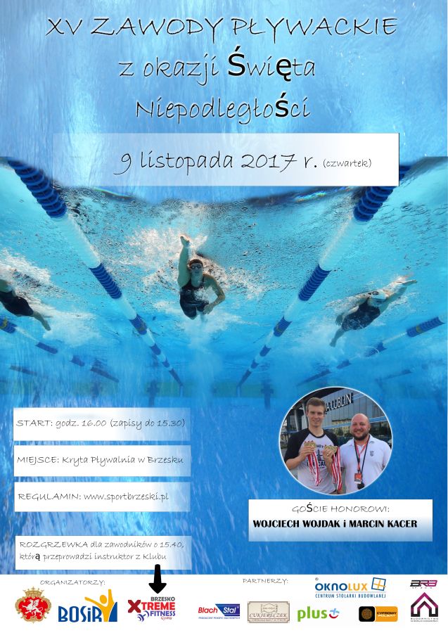 Zawody pływackie z okazji Święta Niepodległości