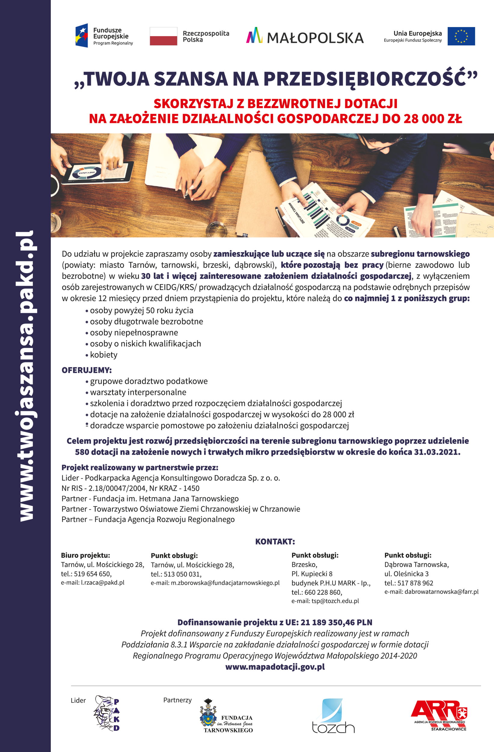 Twoja szansa na przedsiębiorczość