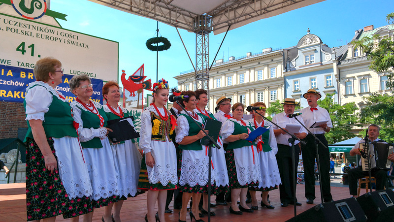 Promocja gminy Brzesko na targach sztuki ludowej w Krakowie