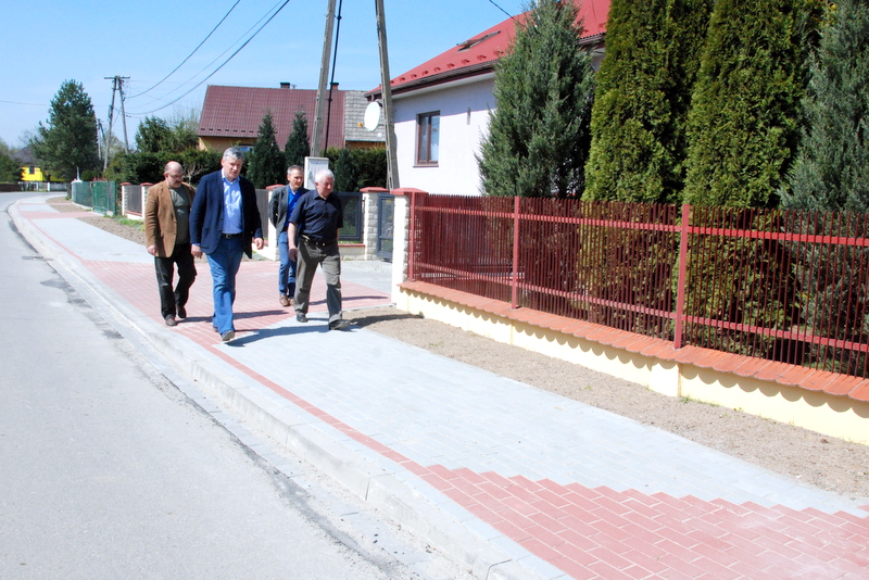 Wygodniej dla pieszych w Wokowicach