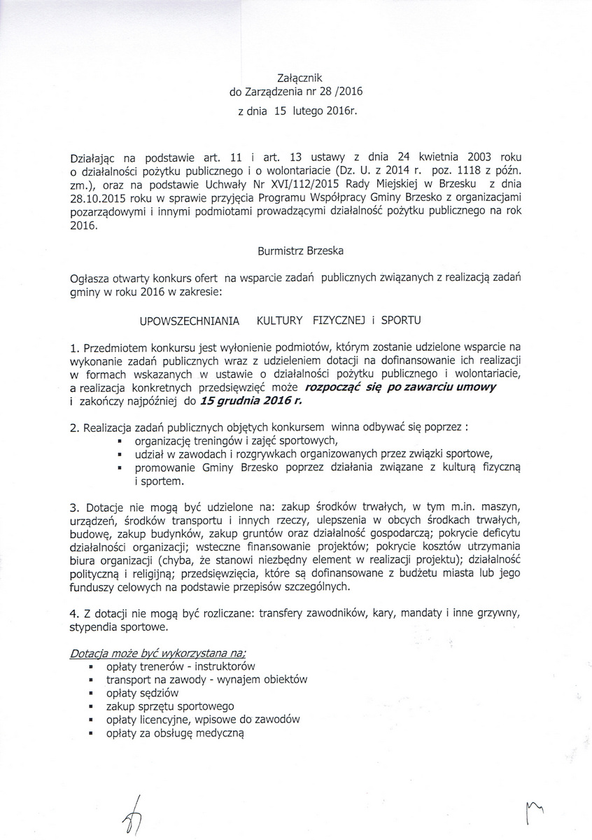 Otwarty Konkurs Ofert