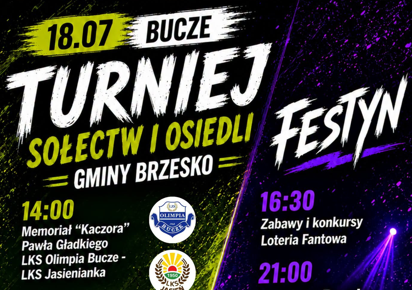 Festyn i Turniej Sołecki w Buczu już w sobotę