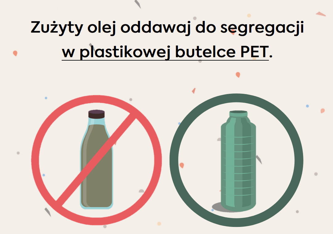 Mieszkańcy Gminy Brzesko mogą oddawać zużyty olej jadalny do recyklingu