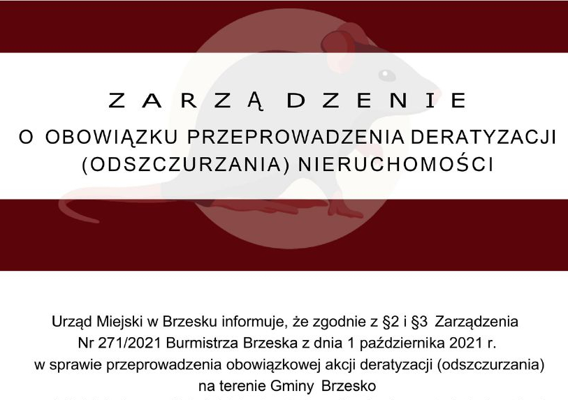 Obowiazkowa deratyzacja!