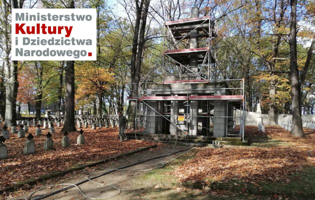 Remont cmentarza wojennego w Brzesku – zadanie współfinansowane przez Ministerstwo Kultury i Dziedzictwa Narodowego