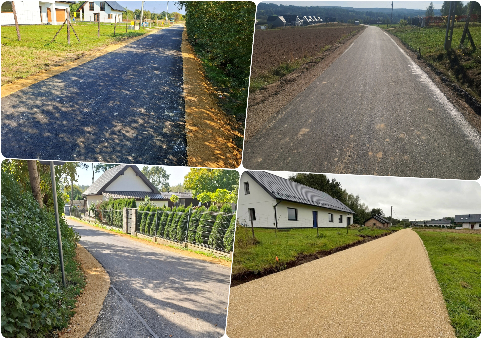 Prace na drogach dojazdowych zakończone