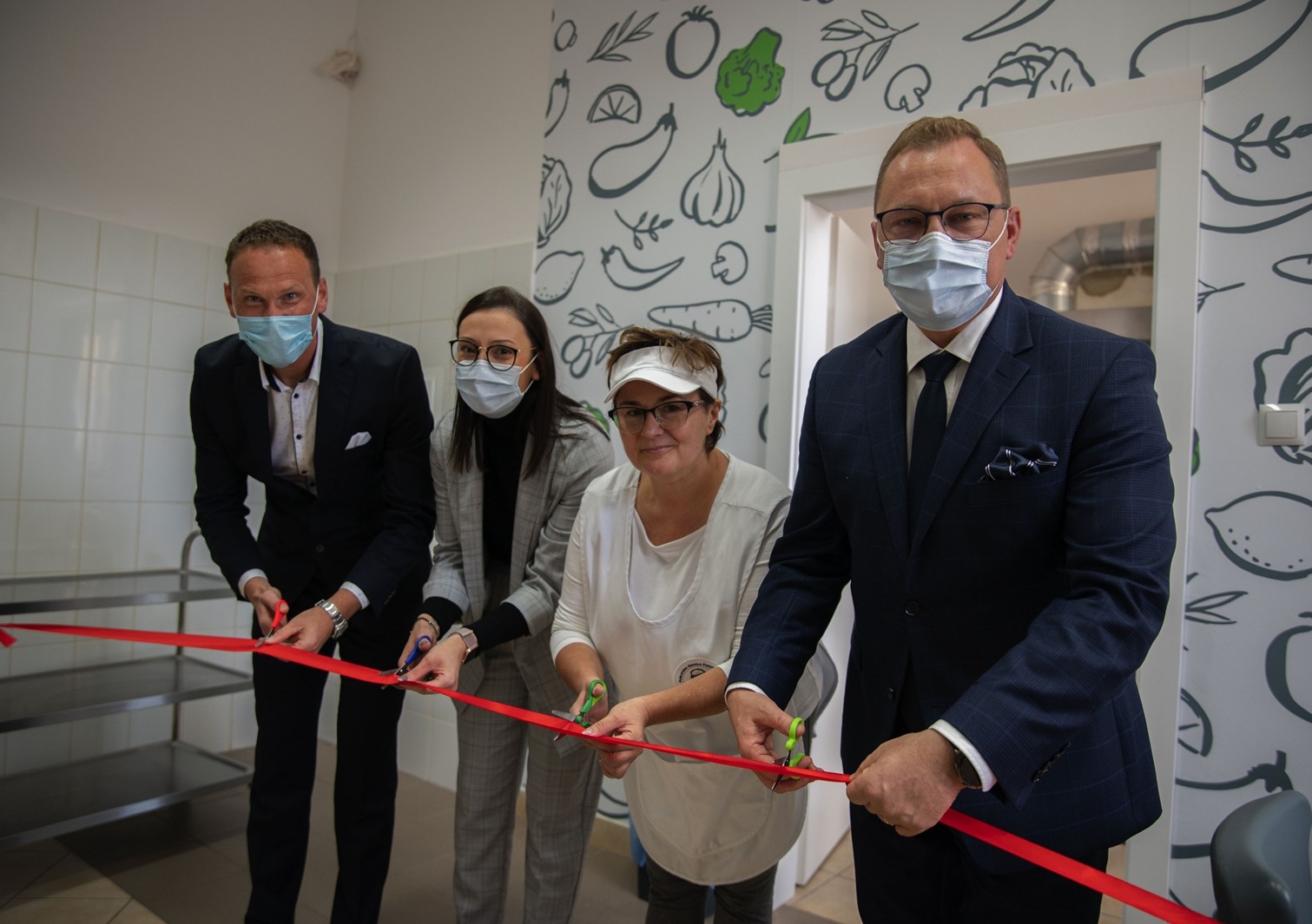 Przebudowa stołówki w Buczu