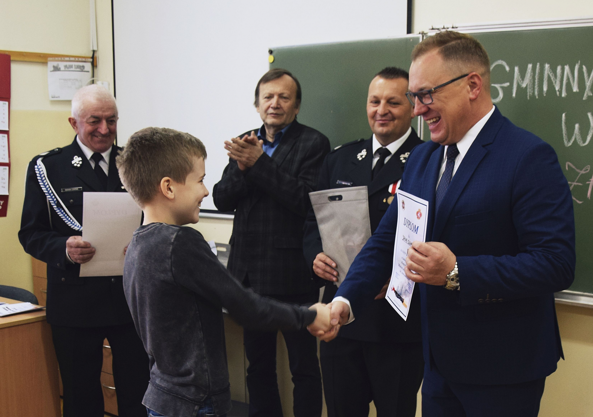 Gminny Turniej Wiedzy Pożarniczej „Młodzież zapobiega pożarom”