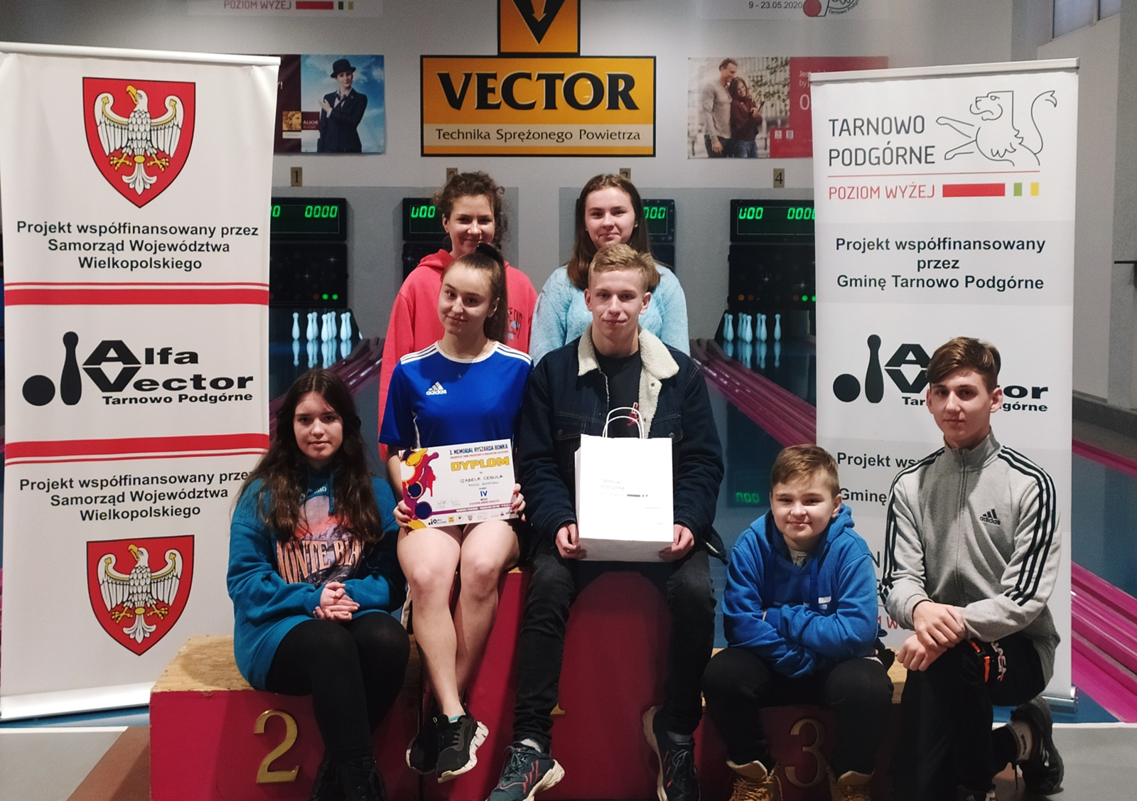 Kręgle – pierwszy medal Artura