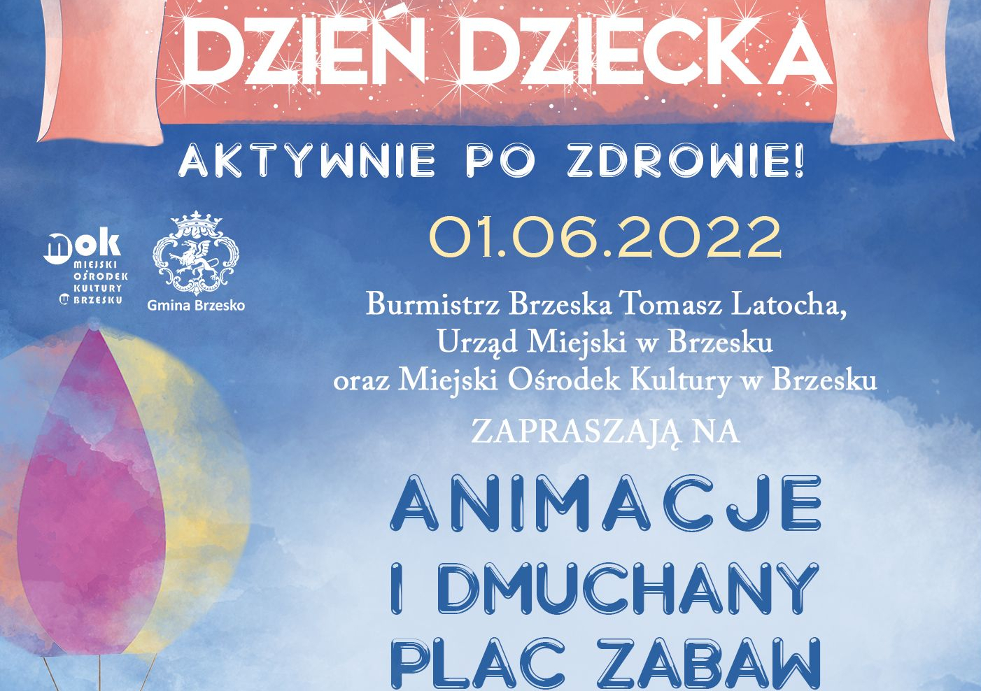 Zapraszamy na Dzień Dziecka