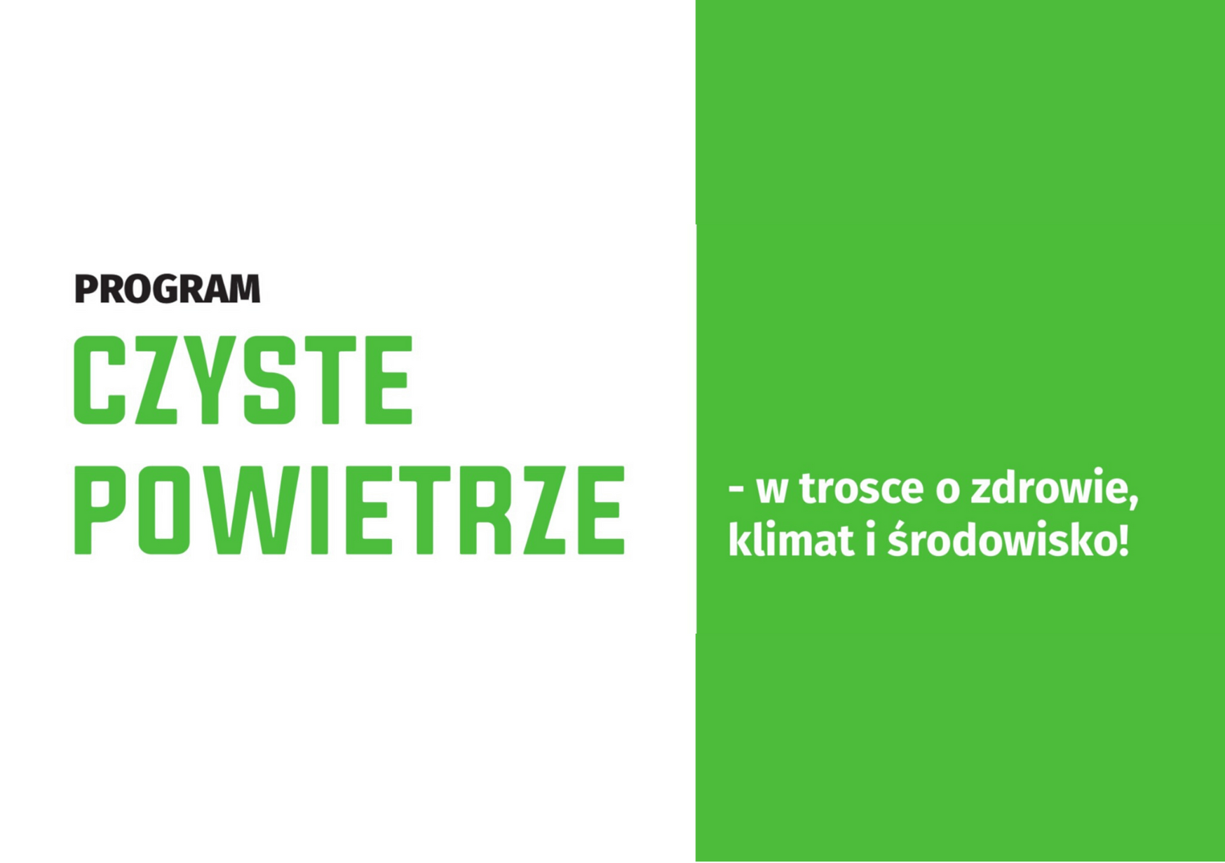 „Czyste powietrze” – konsultacje z ekspertem