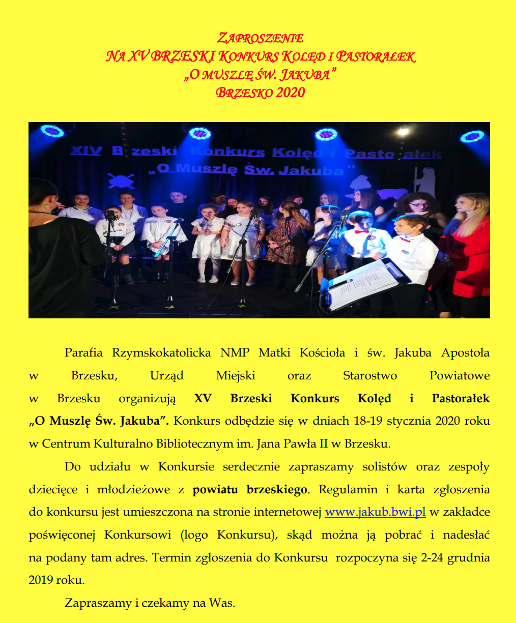 Ruszyły zapisy do konkursu