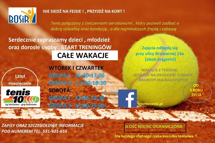 Wakacje z tenisem