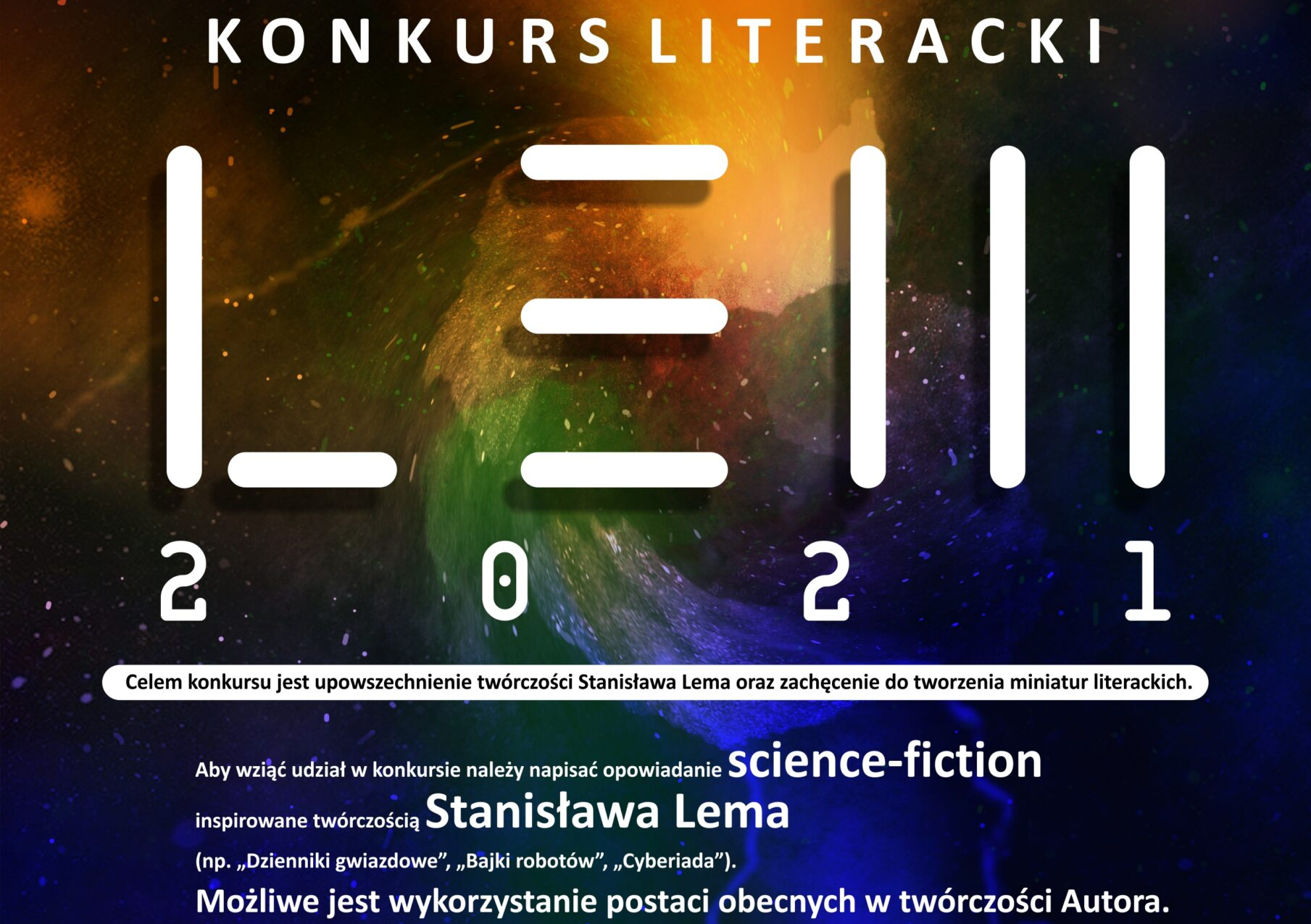 LEM 2021 – literacki konkurs MOK-u