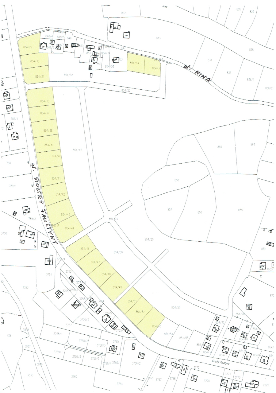 Zbycie  niezabudowanej nieruchomości gruntowej położonej w Mokrzyskach