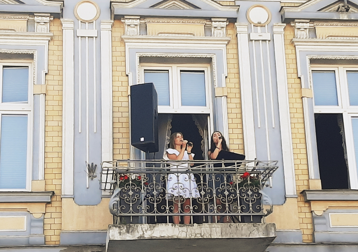 Balkon muzyczny i ... taneczny