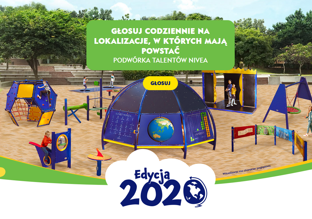 Głosujemy codziennie na PODWÓRKO NIVEA