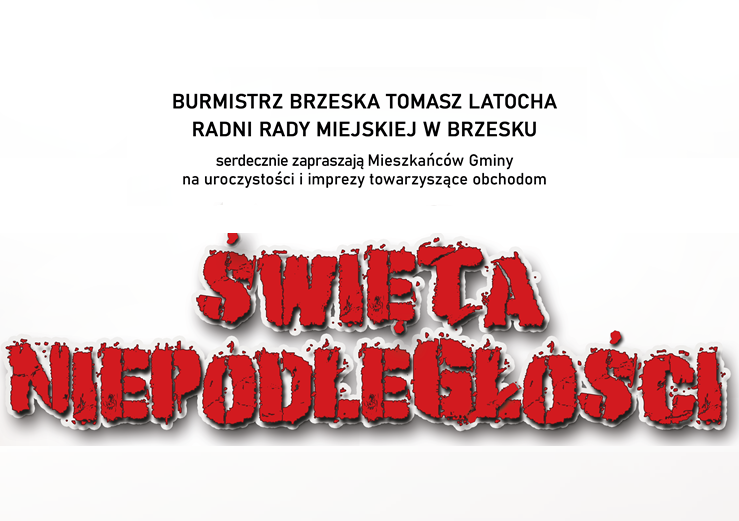 Zapraszamy na obchody Święta Niepodległości