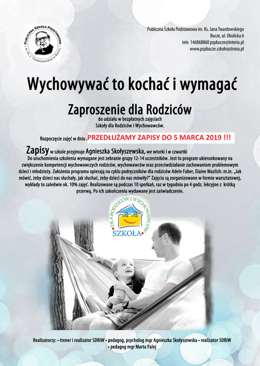 Szkoła dla rodziców i wychowawców