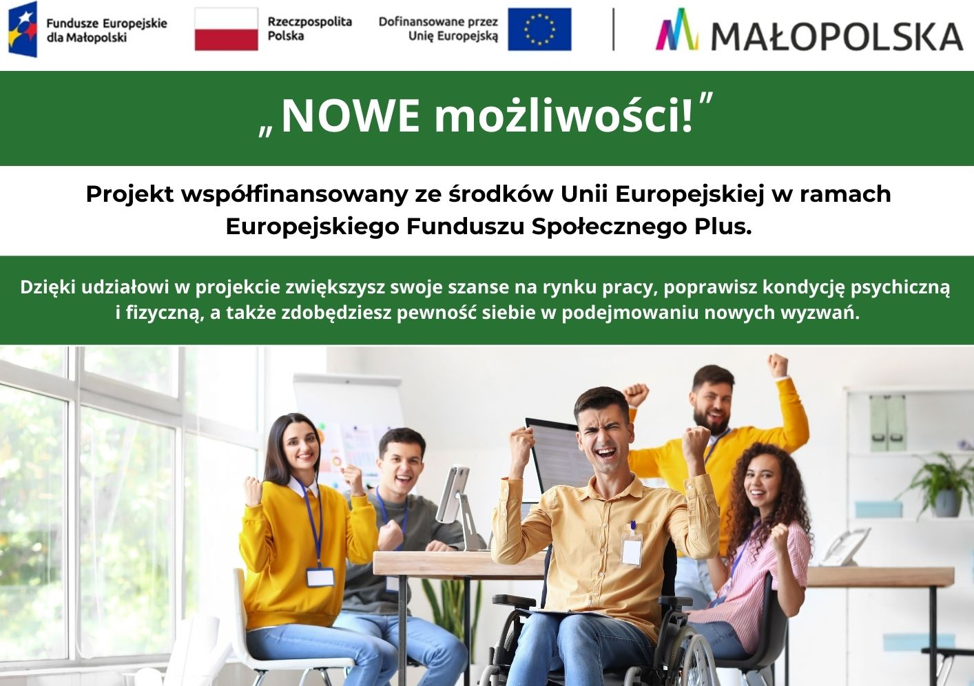 Ruszył czwarty nabór do projektu „NOWE możliwości!”