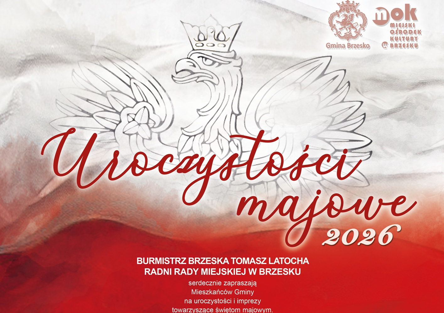 Obchody świąt majowych w gminie Brzesko